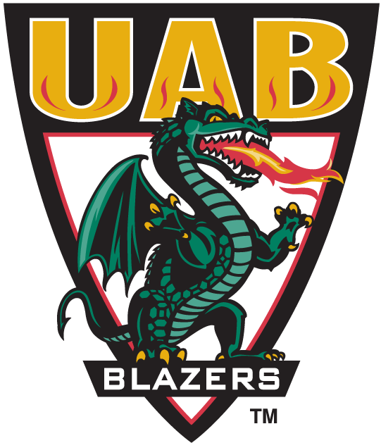 UAB Blazers 1996-Pres Alternate Logo v3 DIY iron on transfer (heat transfer)...